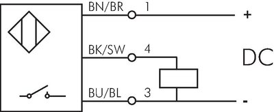 Schematic symbol: fully electronic sensor